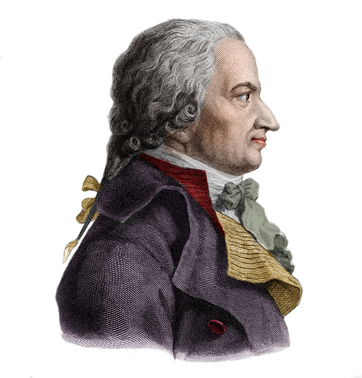 Portræt af Bernt Anker (1746-1805) norsk skibsreder. af French School