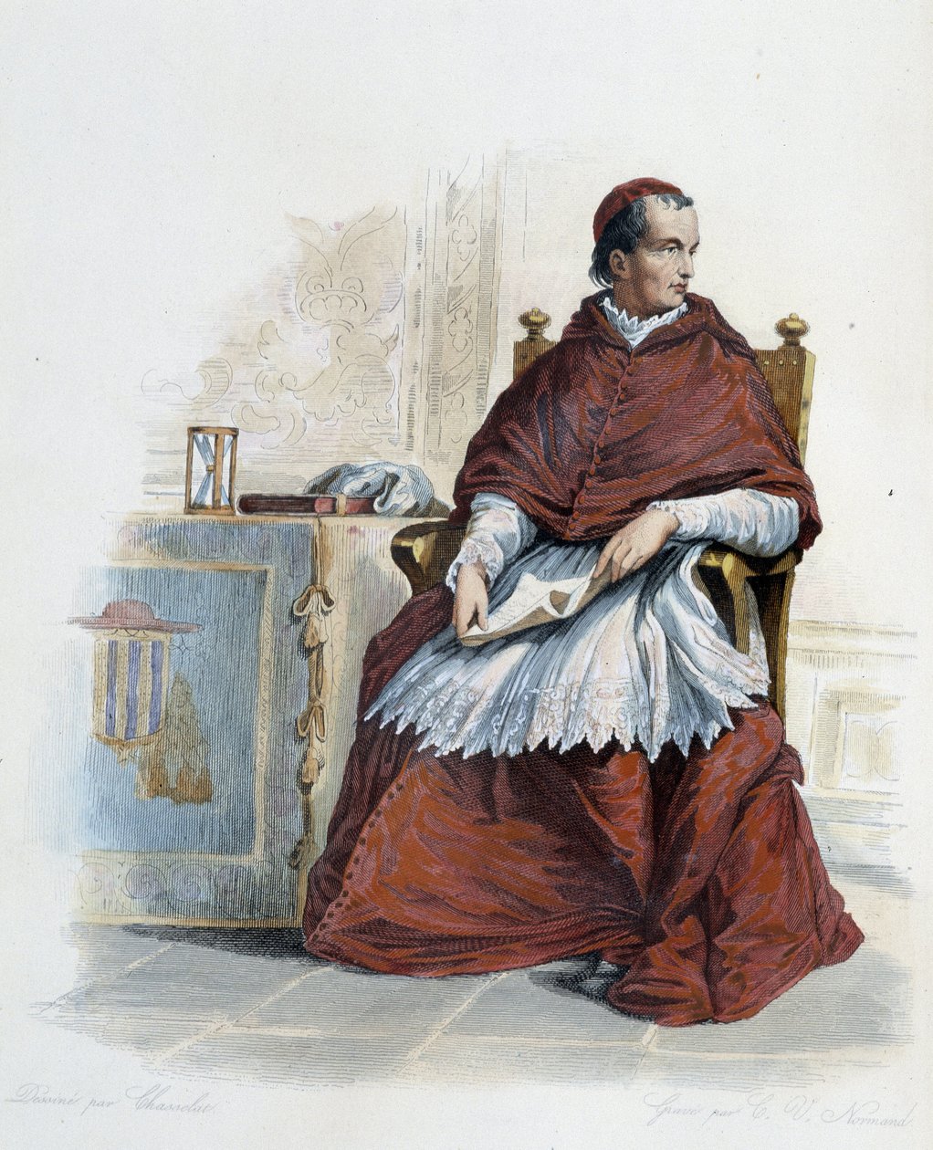 Portræt af kardinal Georges d