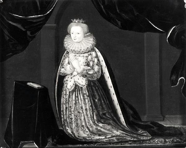 Portræt af Catherine af Cleves (1417-79) hertuginde af Guise af French School