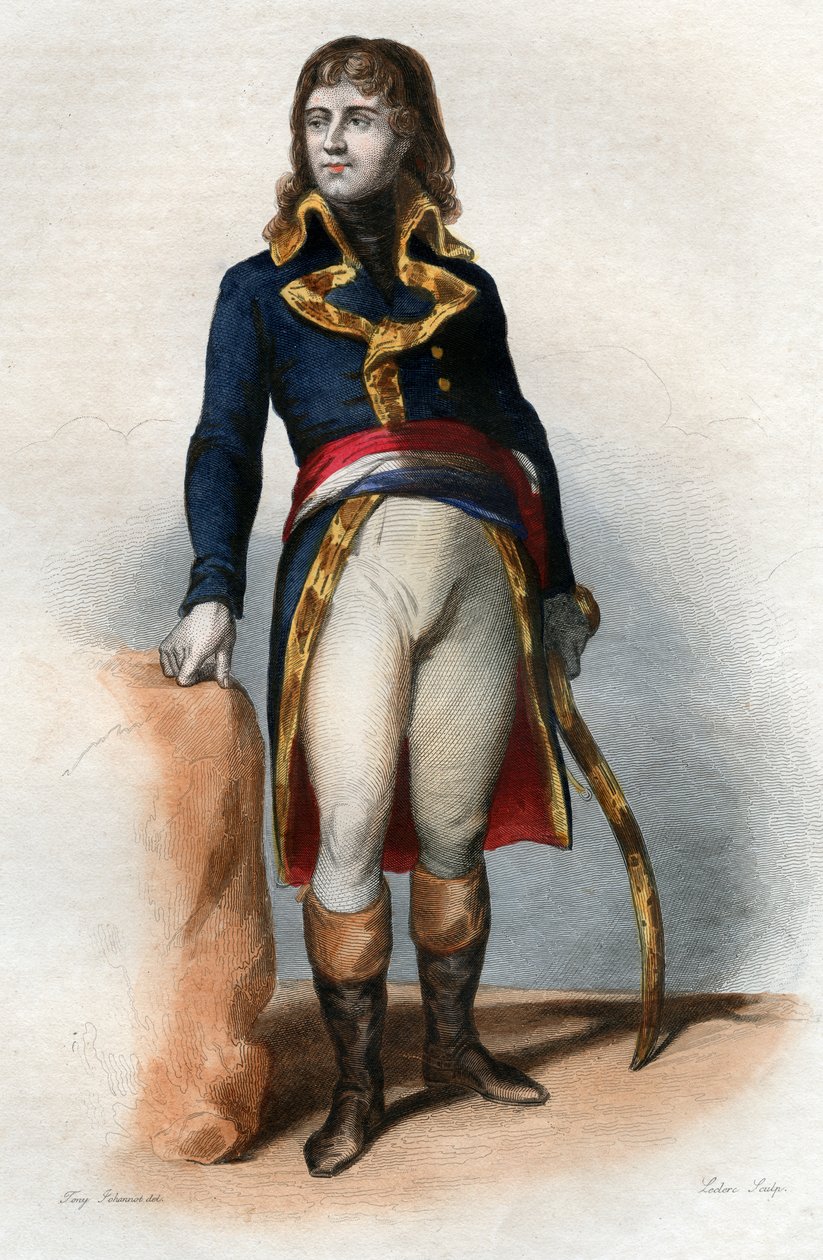 Portræt af Charles Antoine Desaix de Veygoux (1768-1800), fransk general. af French School