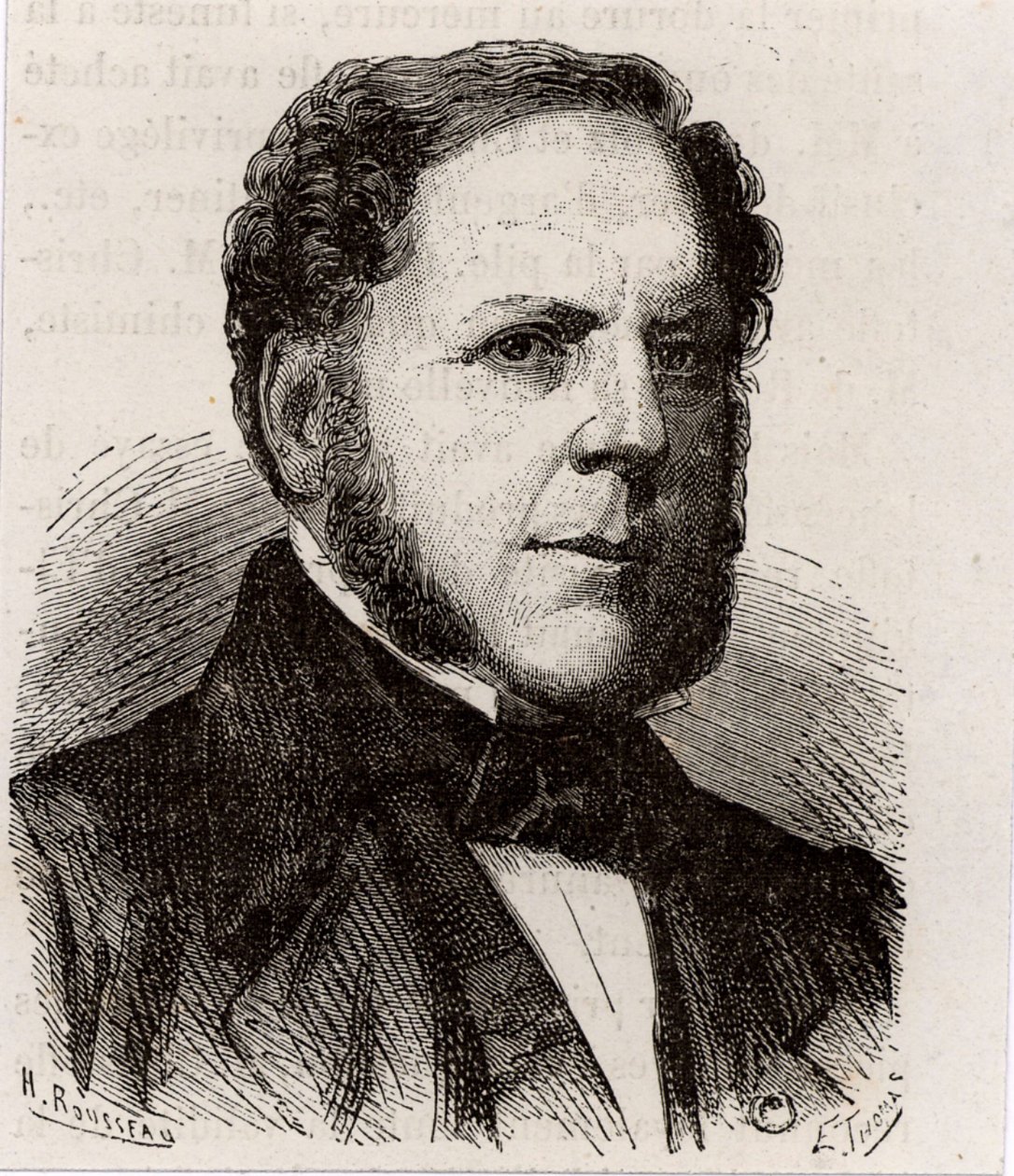 Portræt af Charles Christofle af French School