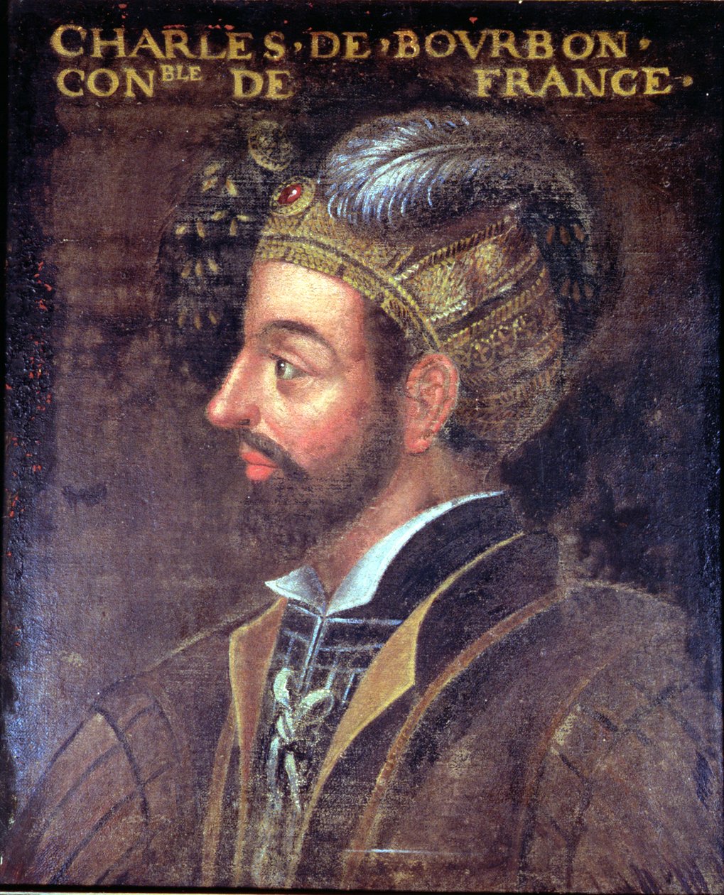 Portræt af Charles III (1490-1527) hertug af Bourbon, 1617-38 af French School