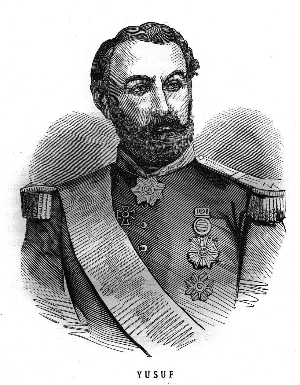 Portræt af Charles Marie Napoleon de Beaufort d