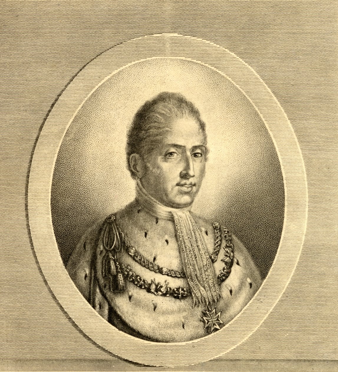 Portræt af Charles X (1757-1826) konge af Frankrig og Navarra af French School