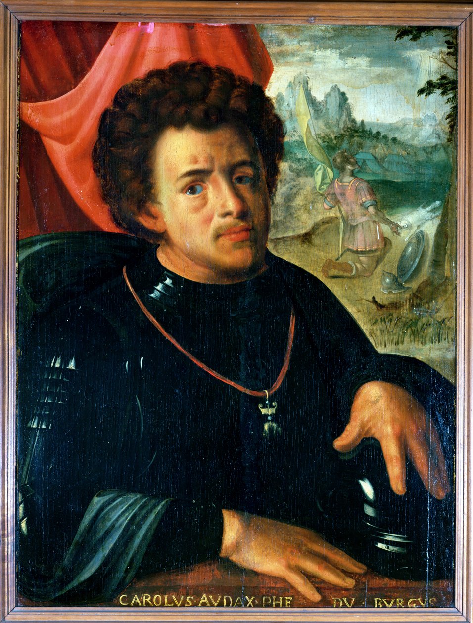 Portræt af Karl den Dristige, hertug af Bourgogne (1433-77), af French School