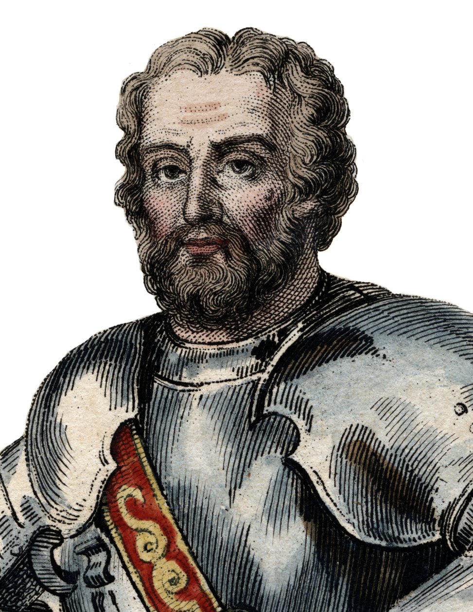 Portræt af Chevalier de Bayard (1476-1524), fransk soldat. af French School
