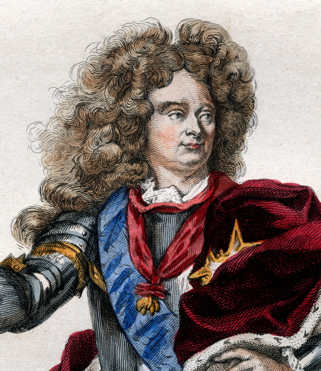 Portræt af Claude Louis Hector de Villars (1653-1734), marskal af Frankrig. af French School