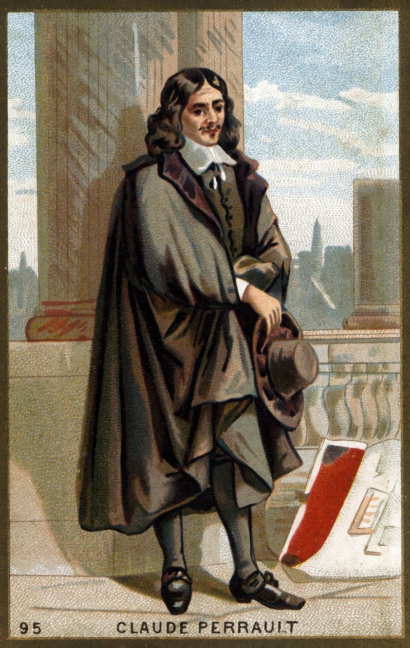 Portræt af Claude Perrault (1613-1688), fransk arkitekt. af French School