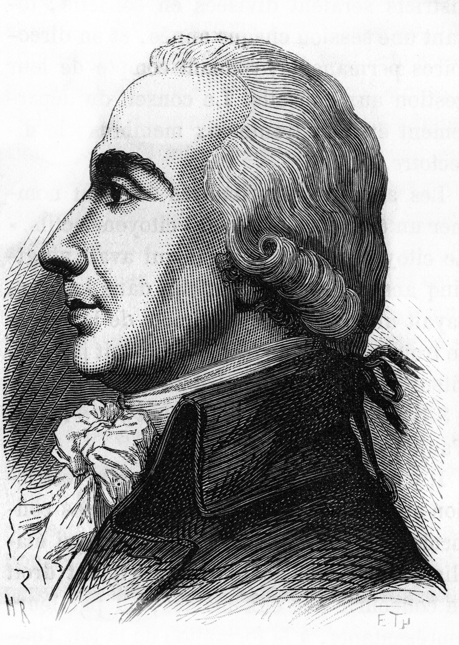 Portræt af Dominique Joseph Garat (1749-1833), fransk advokat, journalist og filosof, af French School