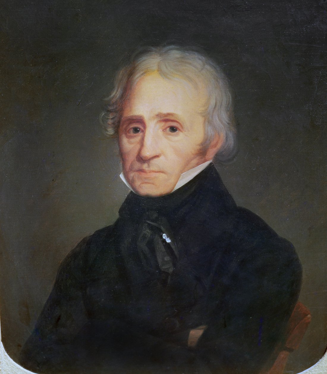 Portræt af Dr. Berlioz, far til Hector Berlioz (1803-69) af French School