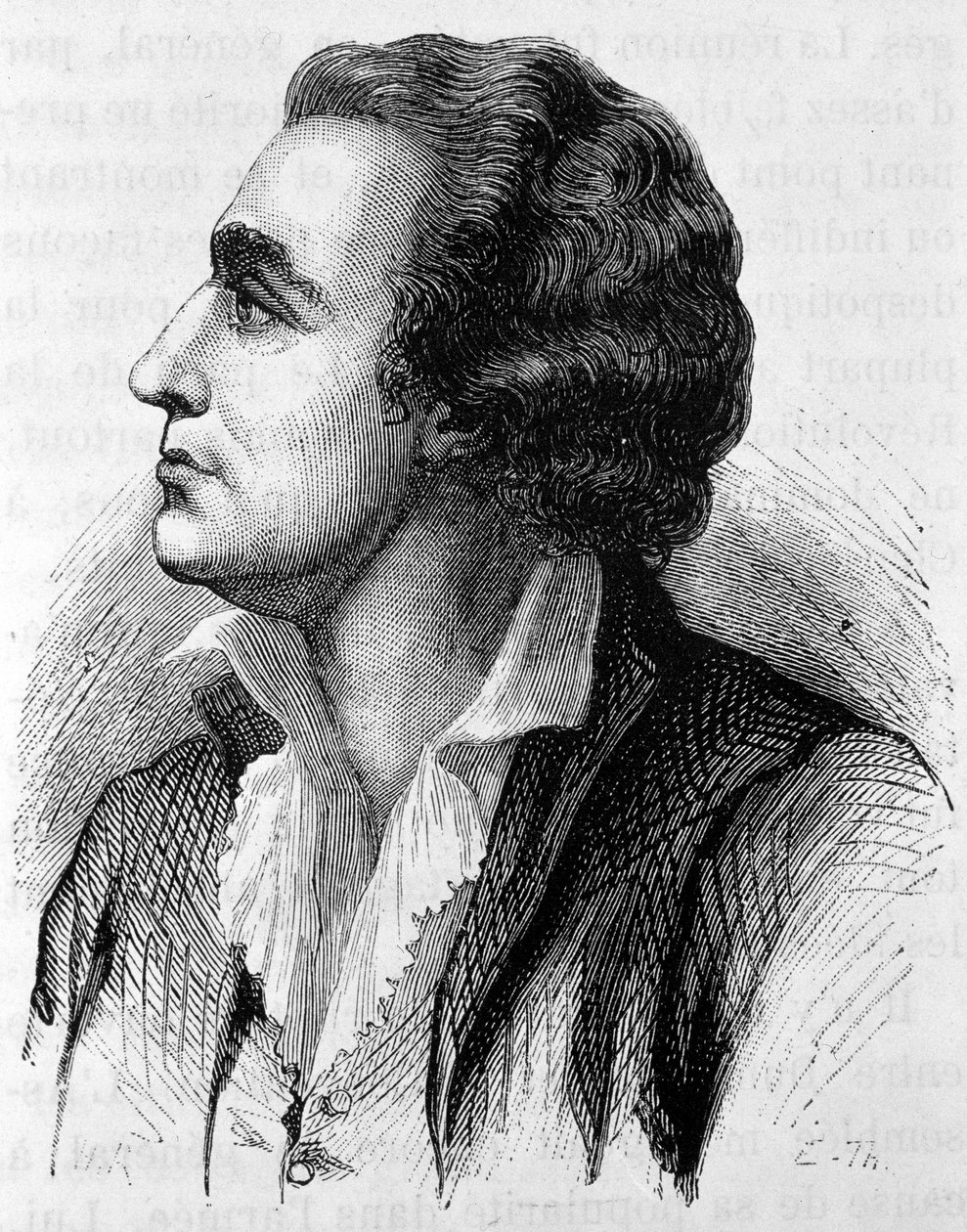 Portræt af Edmond Louis Alexis Dubois Crance (Dubois-Crance af French School