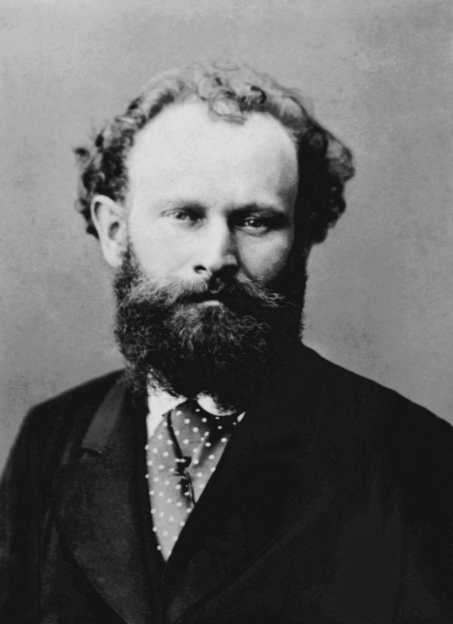 Portræt af Edouard Manet, 1874 af French School