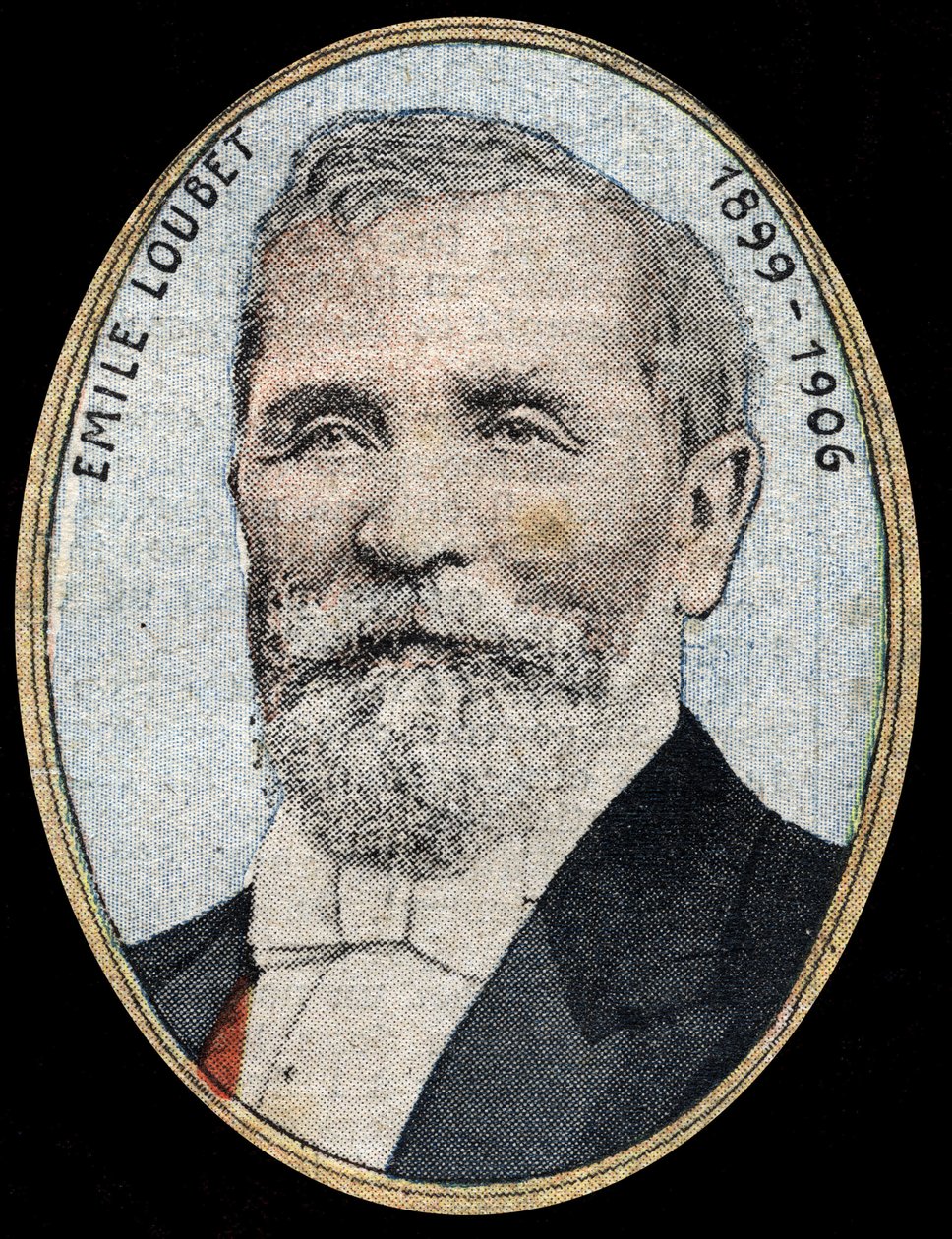 Portræt af Emile Loubet (1836-1929), præsident for den franske republik. af French School