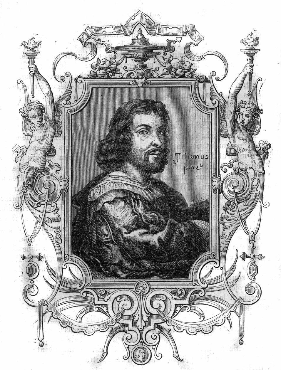 Portræt af kejser Otto I af Germanien, kendt som den Store (Otton, 912-973). Indgravering i "Historien om paver-konger-dronninger-og-kejsere gennem århundreder"" af Maurice Lachatre af French School