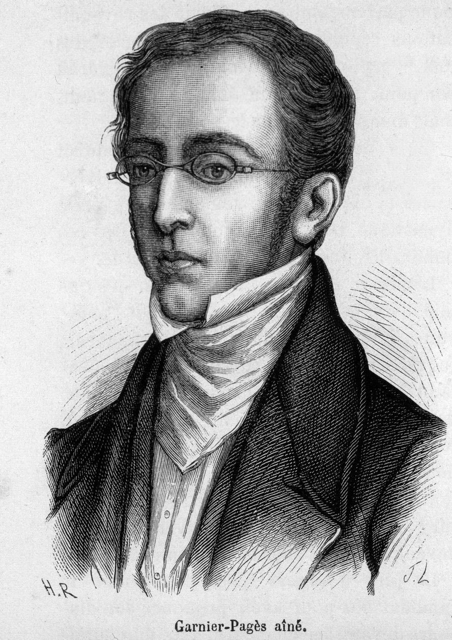Portræt af Etienne Joseph Louis Garnier-Pages (Garnier Pages) (1801-1841), fransk politiker af French School