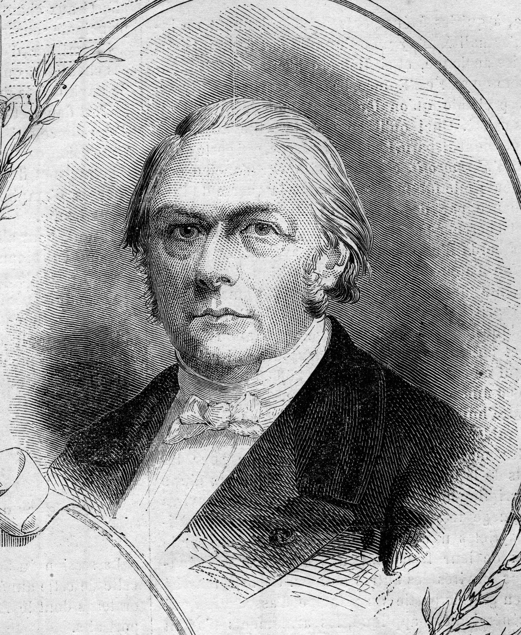 Portræt af Francois Jules Devinck (1802-1878), fransk industrimand og politiker. Indgravering i "" Le Monde Illustré"" nr. 262 af 19. april 1862. af French School