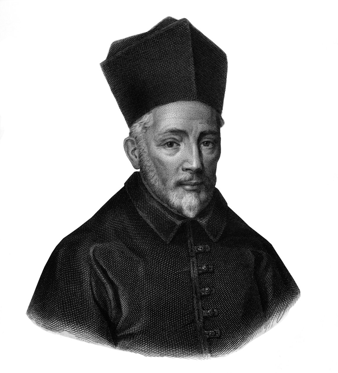 Portræt af Francois Van Der Burch (1567-1644), ærkebiskop af Cambrai. af French School