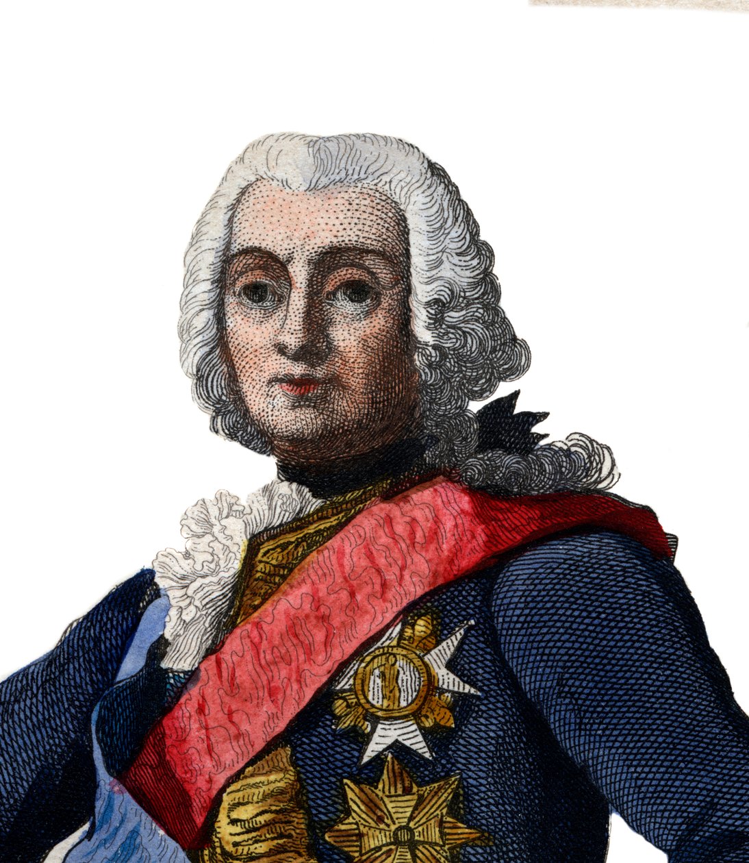 Portræt af Francois de Chevert (1695-1769), fransk general. af French School
