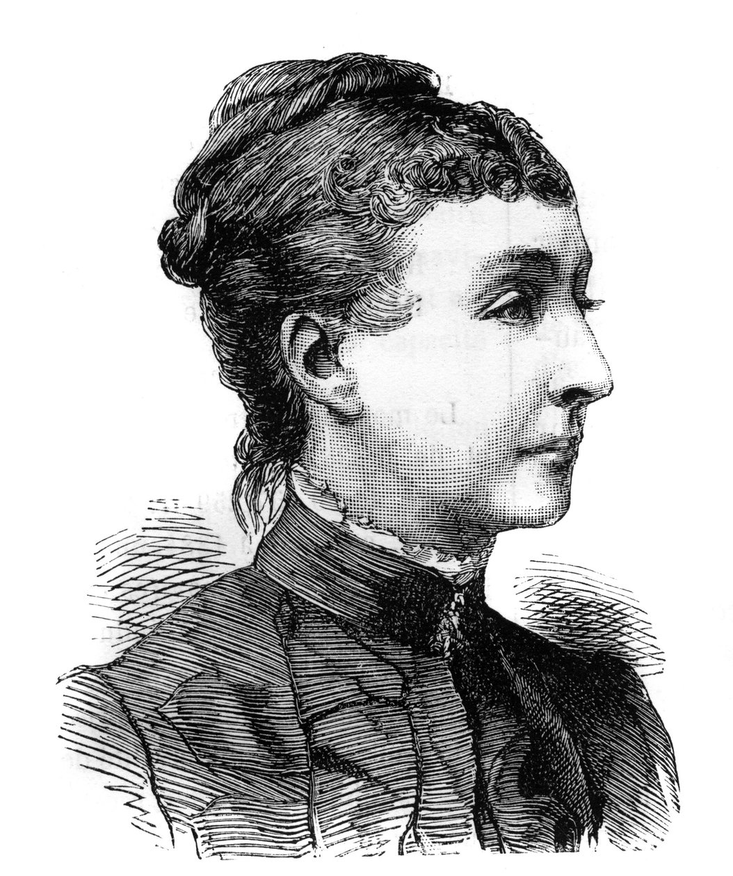 Portræt af Francoise Marie Amélie d