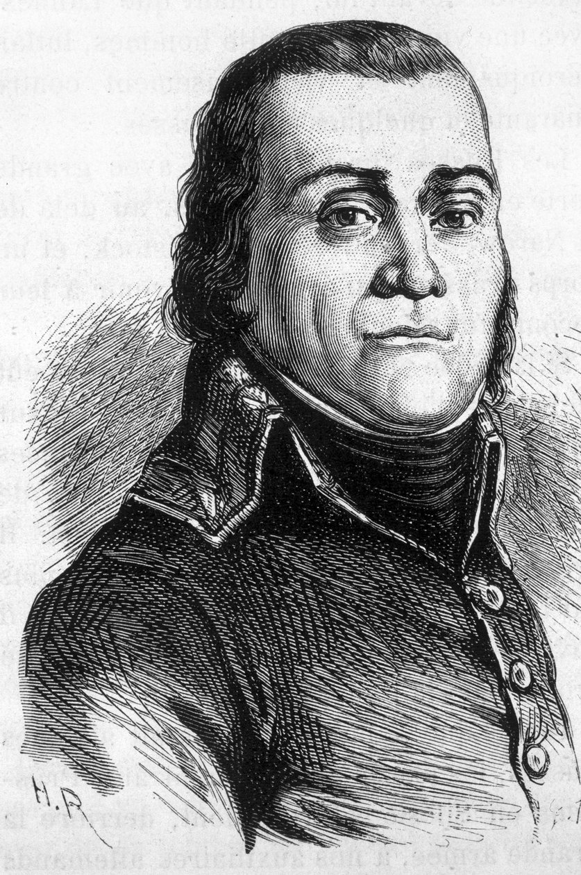 Portræt af François Joseph Lefebvre (1755 - 1820), marskal og jævnaldrende i Frankrig - i "" L