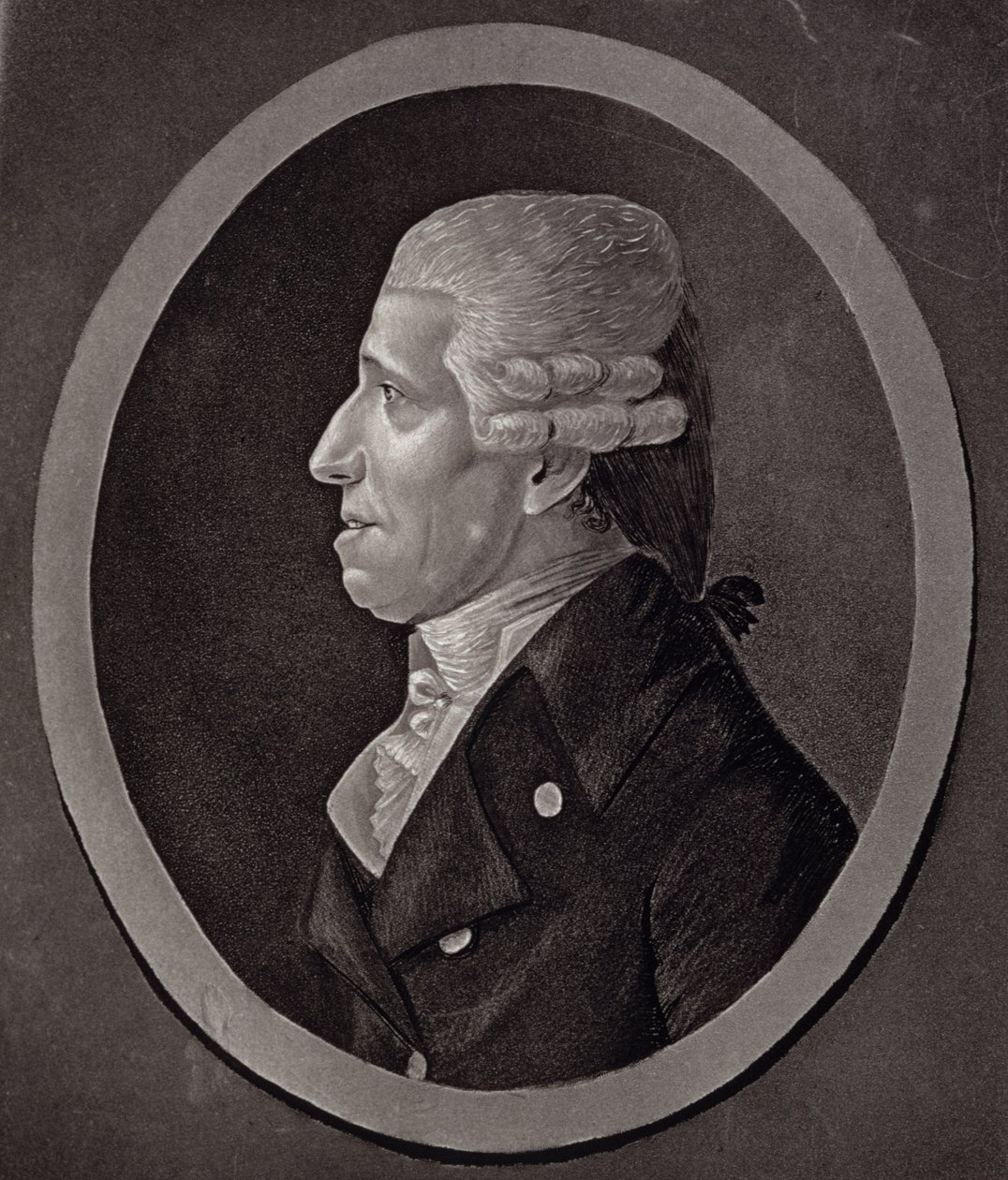 Portræt af Franz Joseph Haydn (1732-1809) af French School