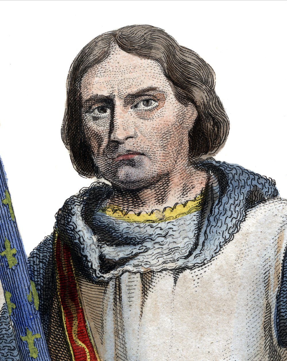 Portræt af Gaucher V de Chastillon (ca. 1249-1329), konstabel i Frankrig. af French School