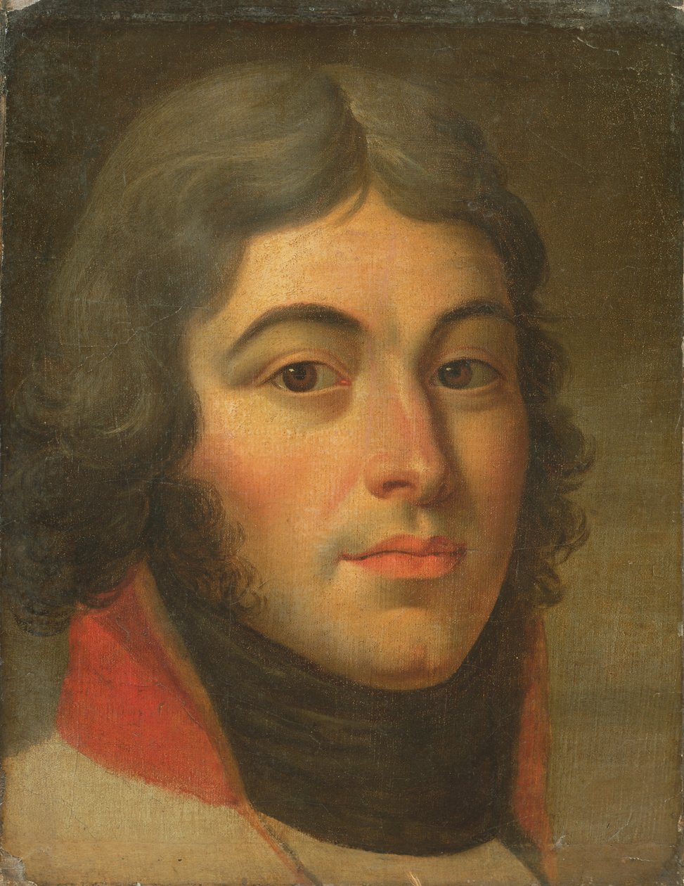 Portræt af general Louis-Lazare Hoche (1768-97) af French School