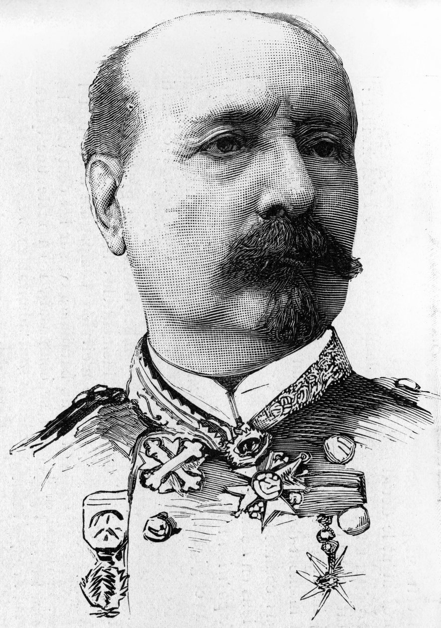 Portræt af general Pelissier, der døde 31. juli af French School