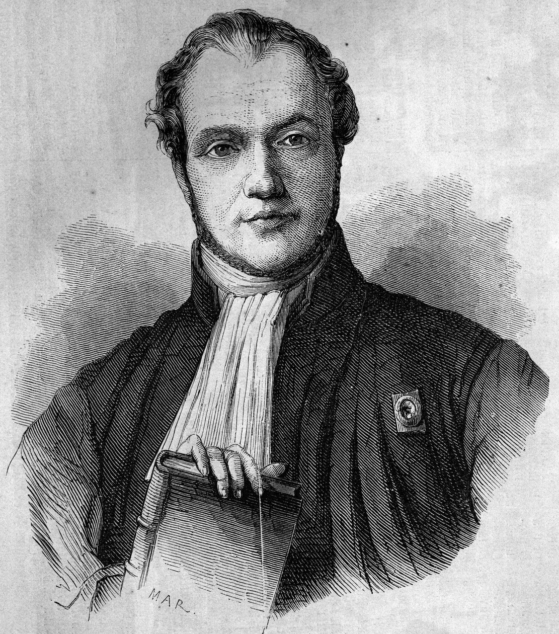 Portræt af Gustave Louis Chaix d