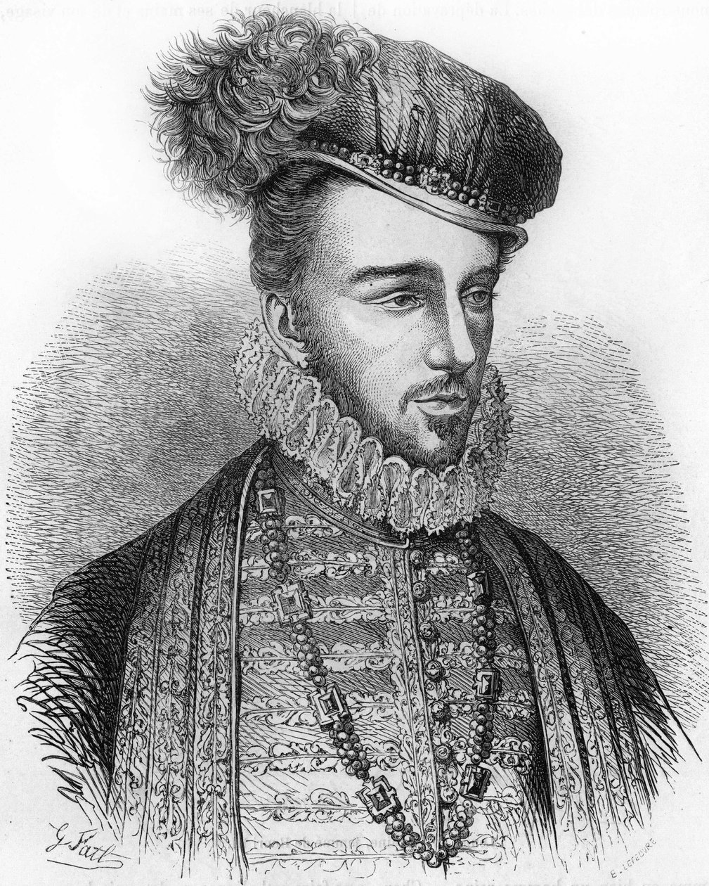 Portræt af Hercules François de Valois, kendt som François d