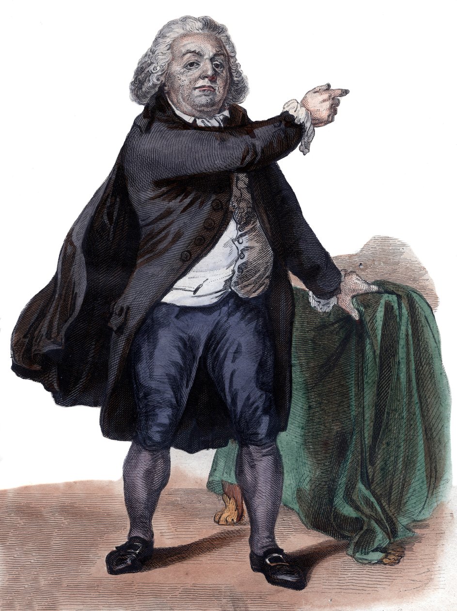 Portræt af Honore Gabriel Riqueti, Comte de Mirabeau (1749-1791), fransk politiker og revolutionær. af French School