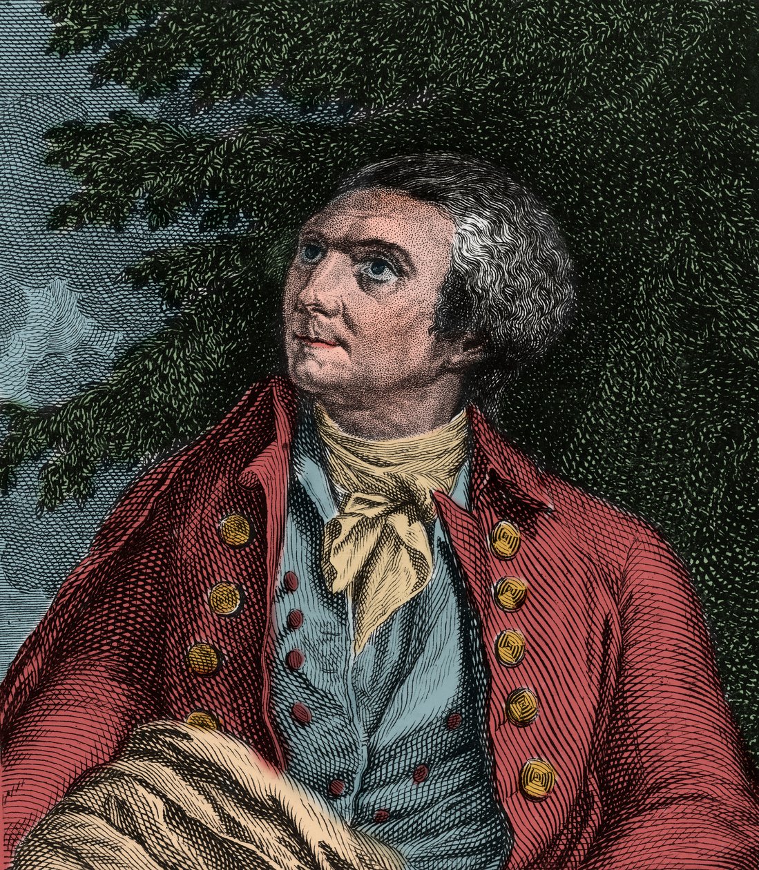 Portræt af Horace Benedict de Saussure (1740-1799) af French School