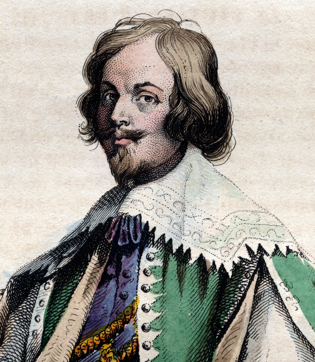 Portræt af Jacques Callot (1592-1635), fransk grafiker og tegner. af French School