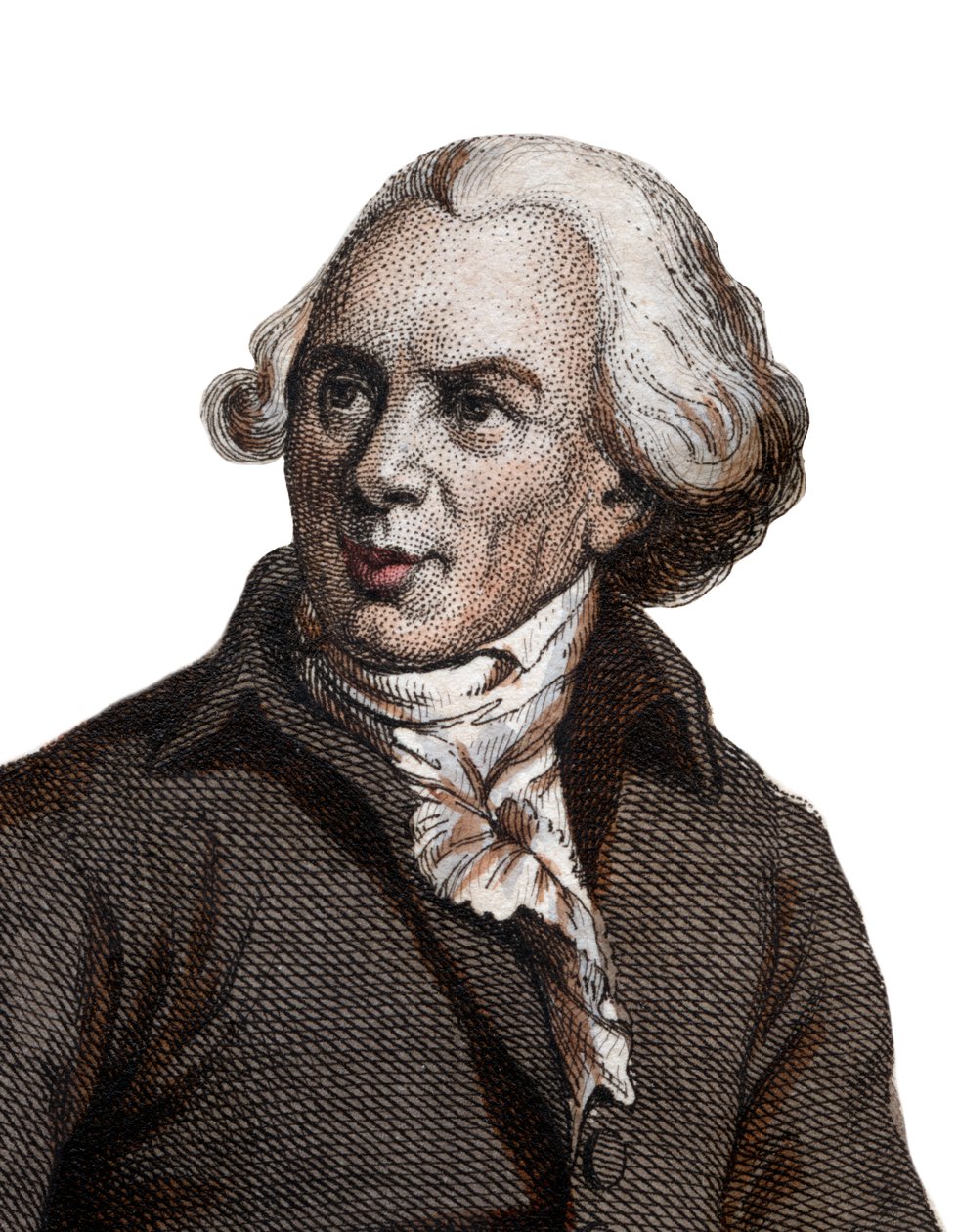 Portræt af Jacques Delille (Abbe Delille) (1738-1813), fransk digter og oversætter. af French School