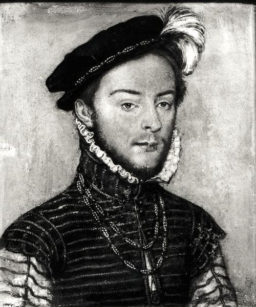 Portræt af Jacques de Savoie (1531-85) hertug af Nemours, ca. 1565 af French School
