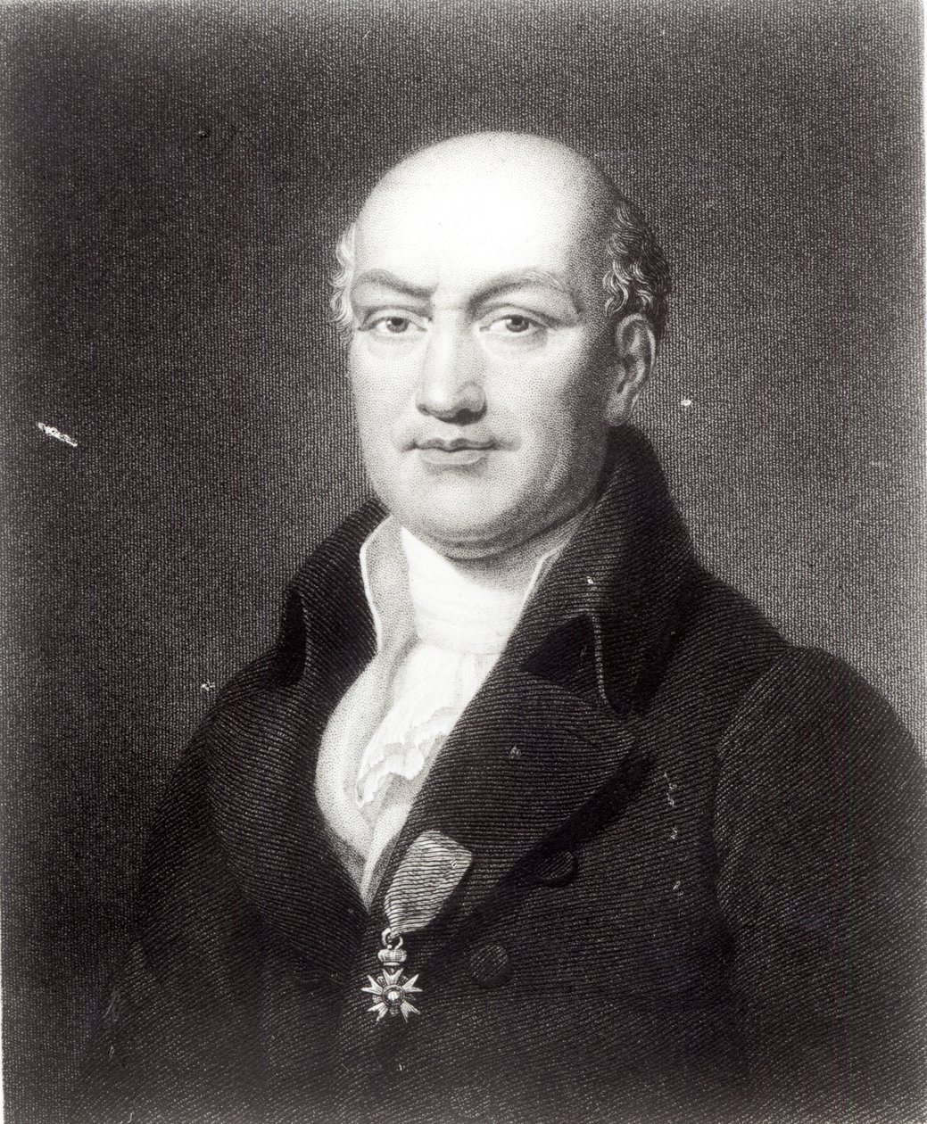 Portræt af Jean Baptiste Joseph Delambre (1749-1822) af French School