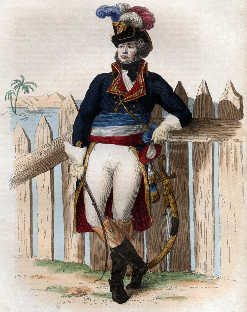 Portræt af Jean Baptiste Kleber (1753-1800), fransk general. af French School