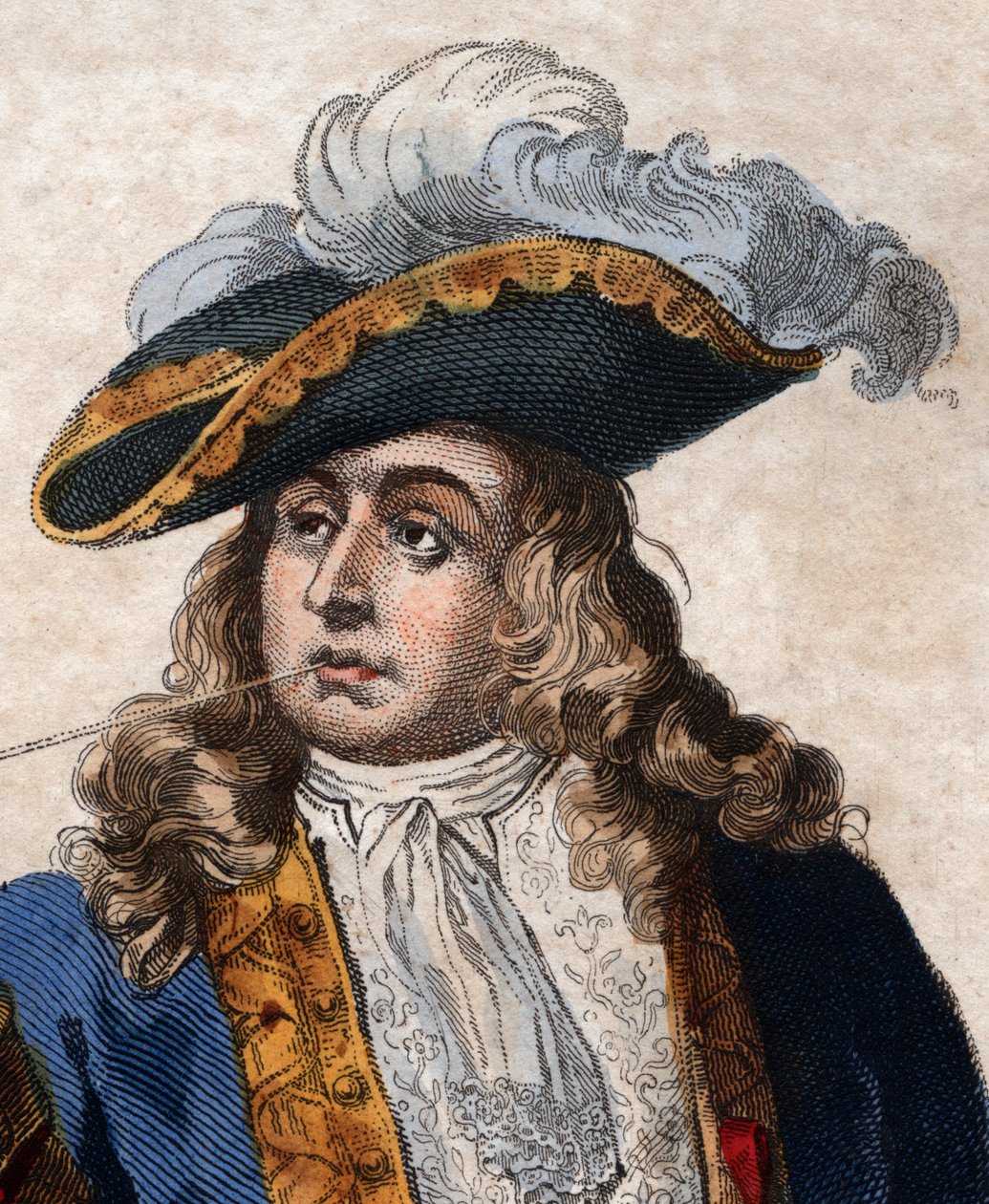 Portræt af Jean Bart (1650-1702), fransk korsar. af French School