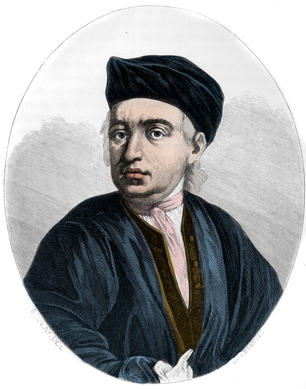 Portræt af Jean Calas, illustration fra 