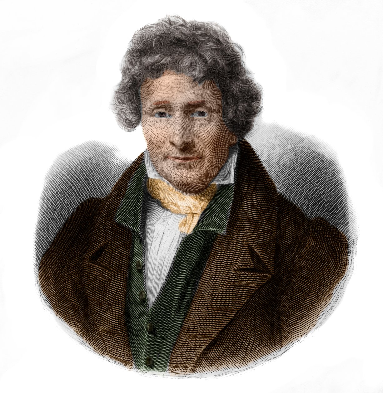 Portræt af Jean Francois Le Breton (1762-1838) maler og fysiker. af French School