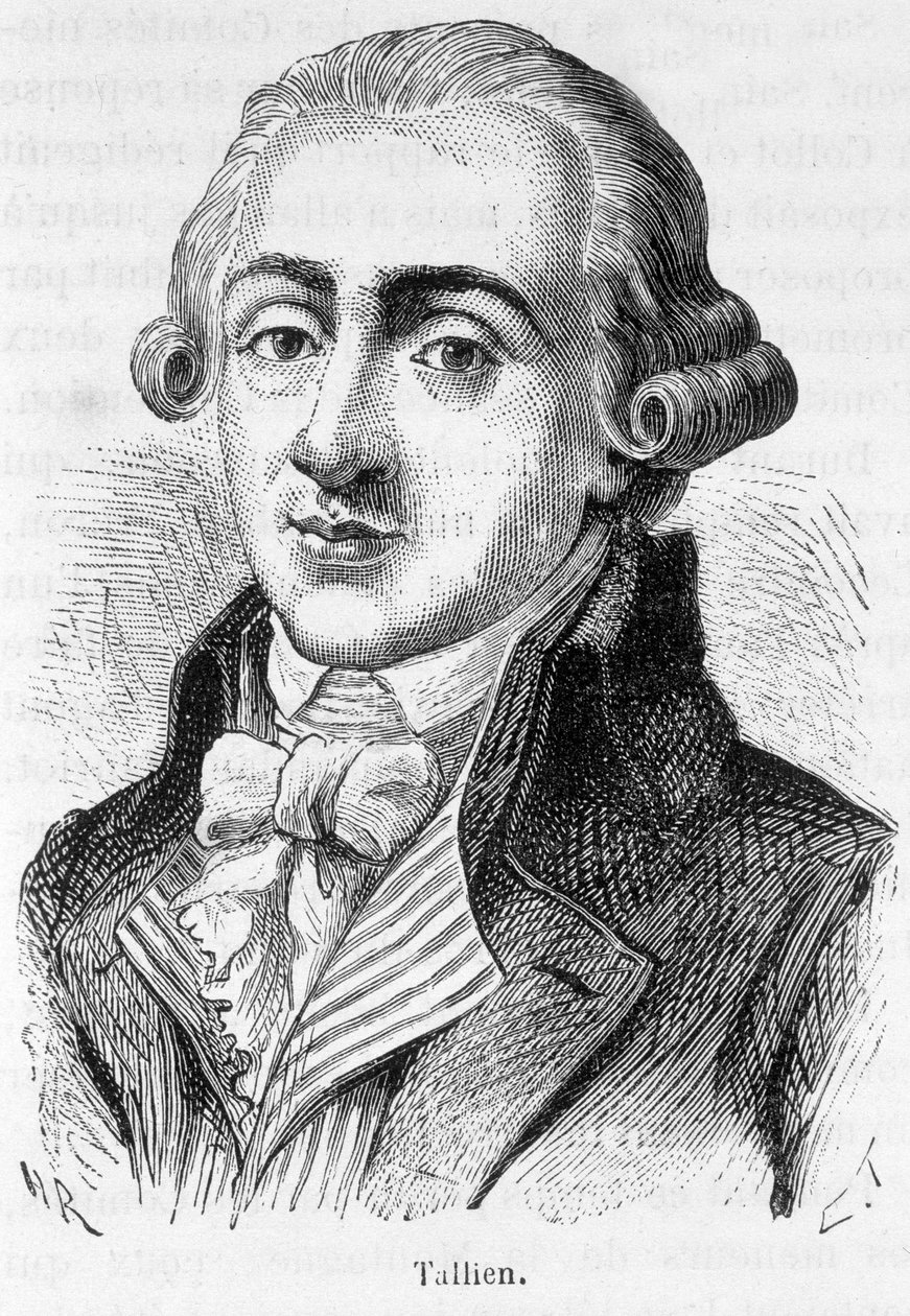 Portræt af Jean Lambert (Jean-Lambert) Tallian, fransk politiker (1767-1820) - i "" L