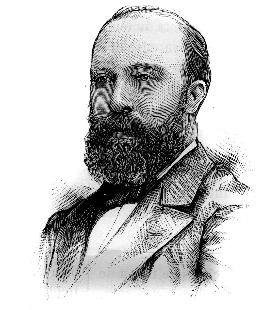 Portræt af Jean Marie Ferdinand Sarrien (1840-1915), fransk politiker. Indgravering i ""The Illustrated World"", 16. januar af French School