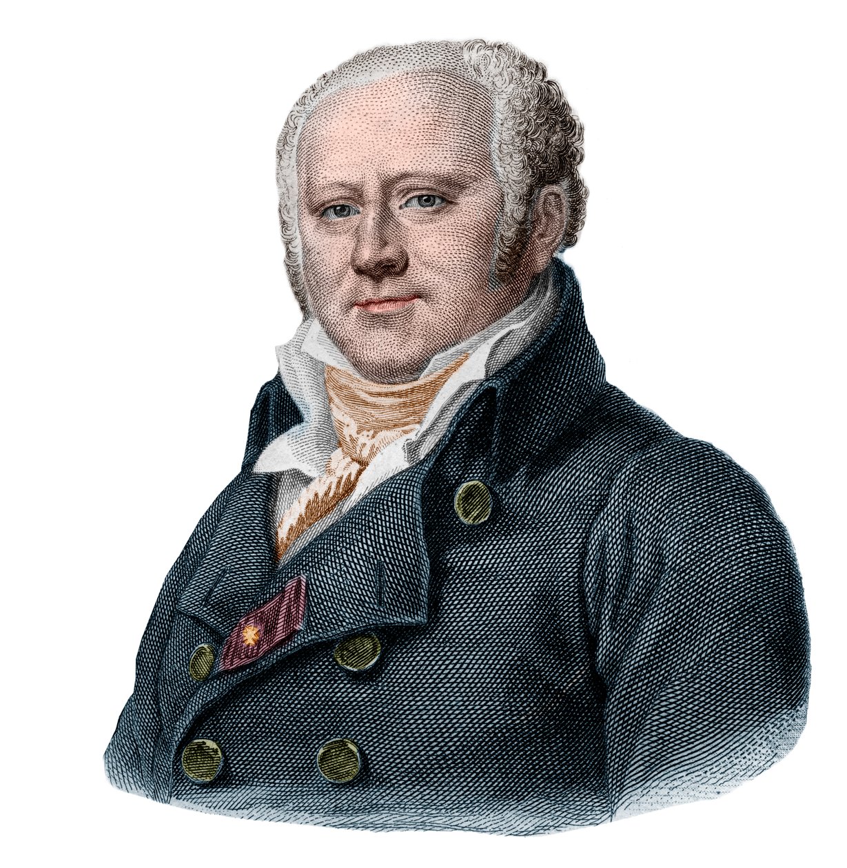 Portræt af Jean Nicolas Corvisart (1755-1821), fransk læge. af French School