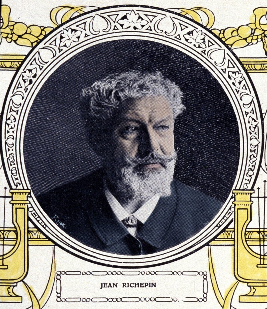 Portræt af Jean Richepin (1849-1926), fransk forfatter. af French School