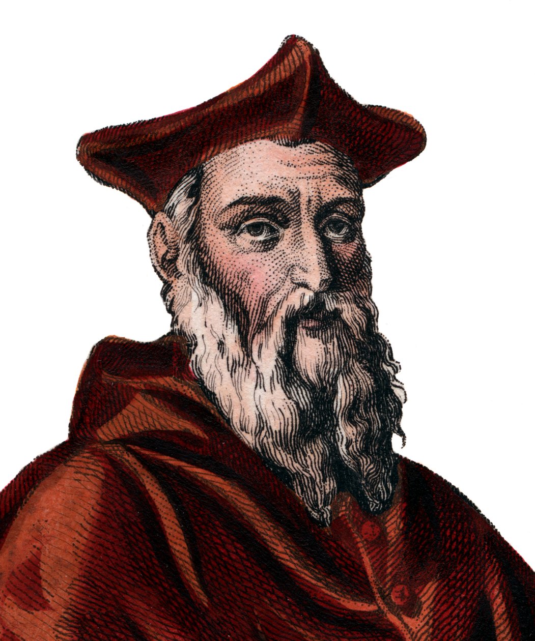 Portræt af Jean du Bellay (1492-1560), fransk kardinal og diplomat. af French School