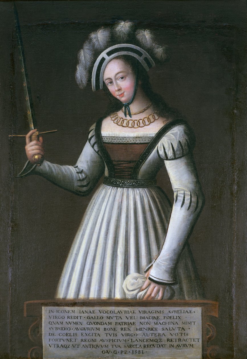 Portræt af Jeanne d