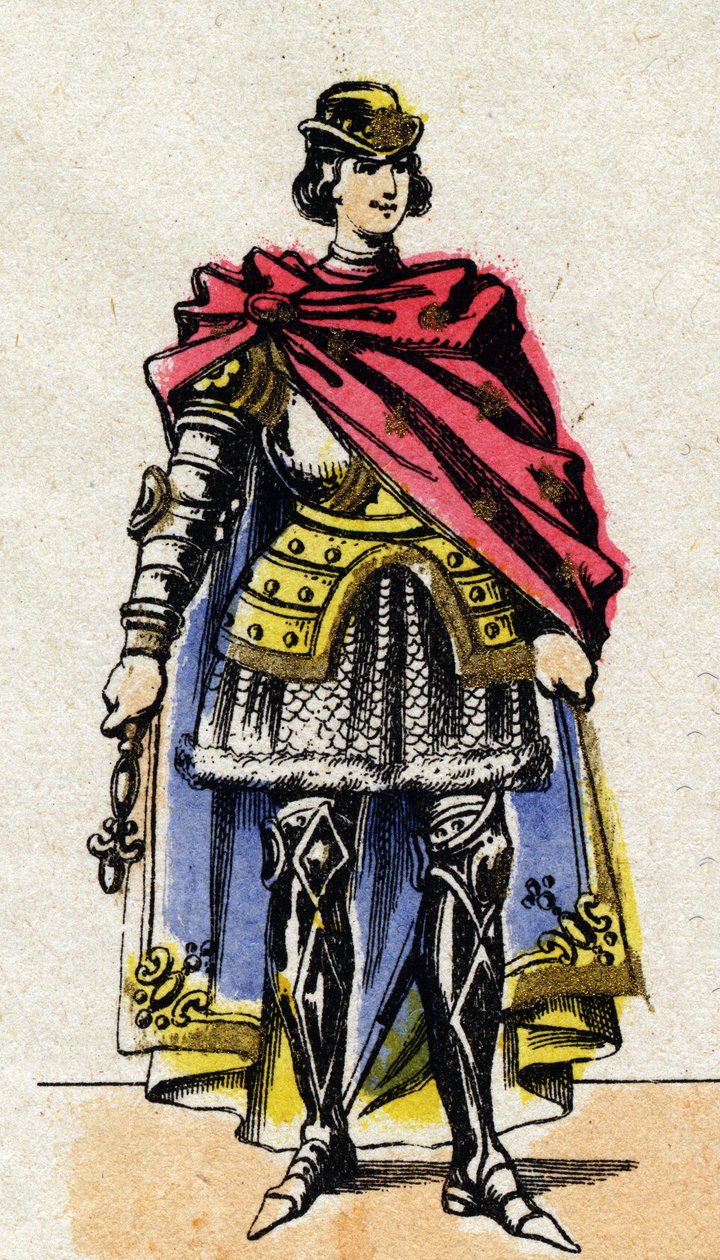 Portræt af Johannes II den Gode (1319-1364), konge af Frankrig af French School