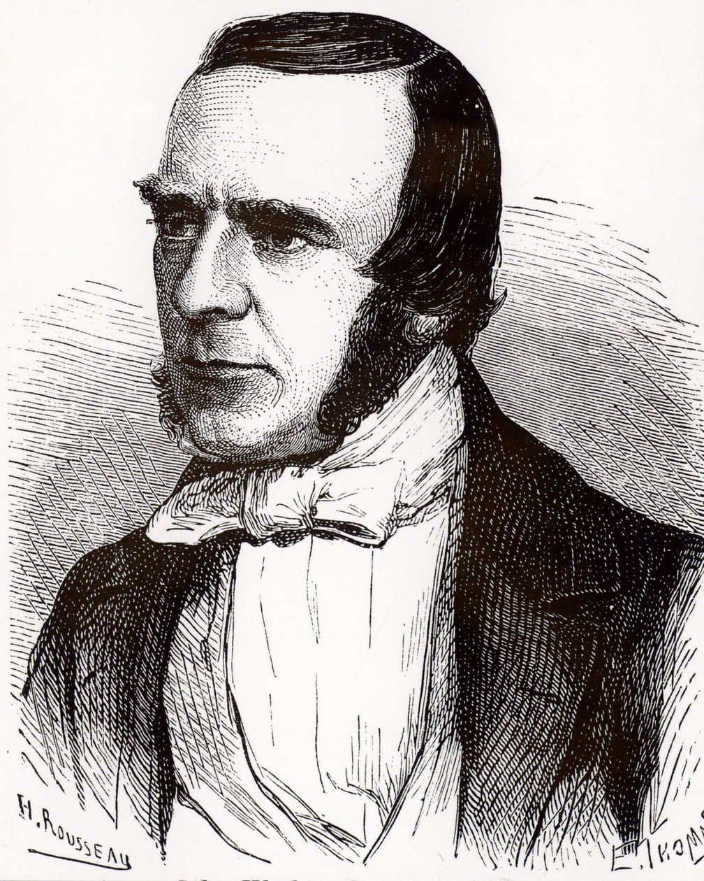 Portræt af John Watkins Brett af French School
