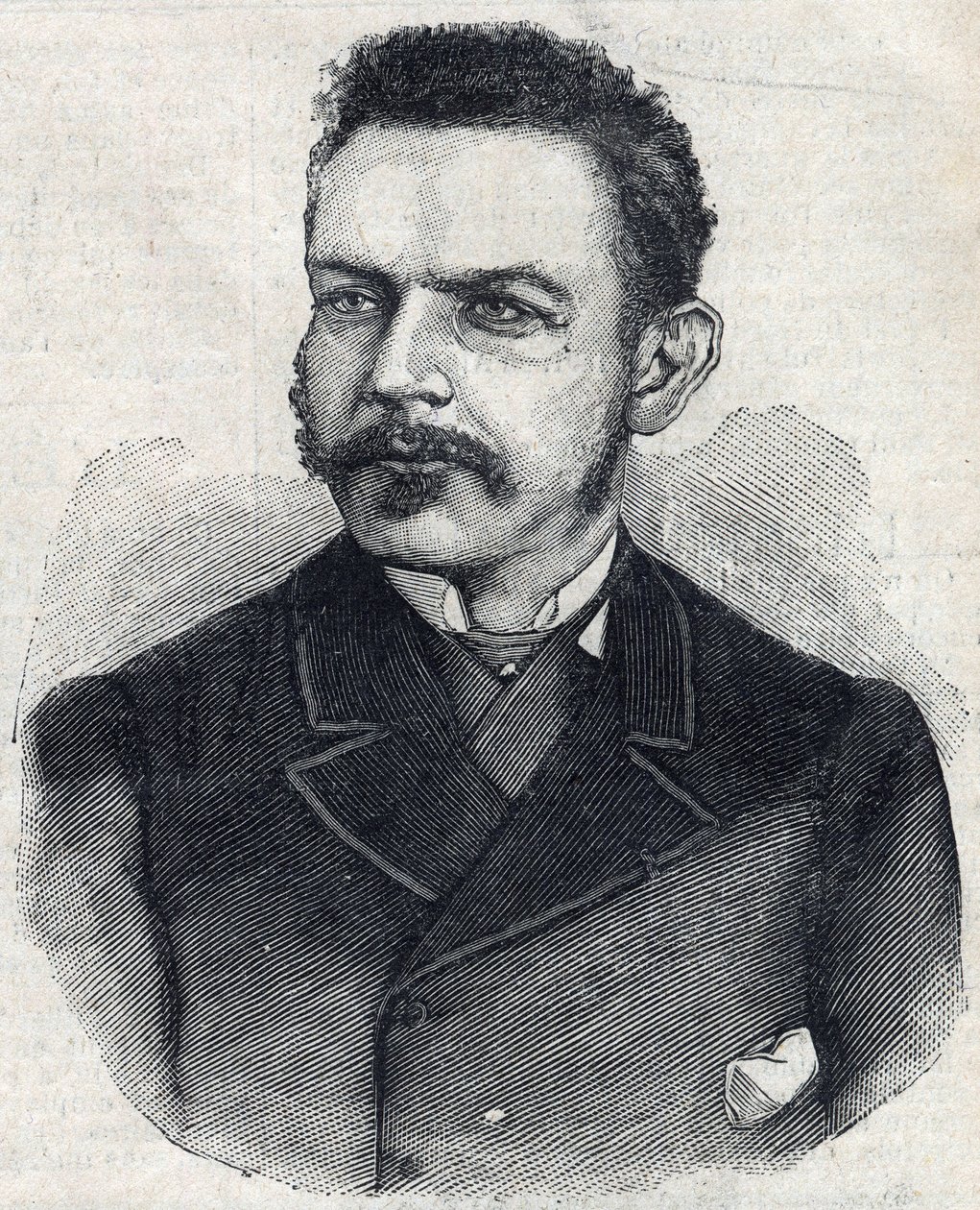 Portræt af Jules Cambon (1845-1935), Frankrigs ambassadør. af French School