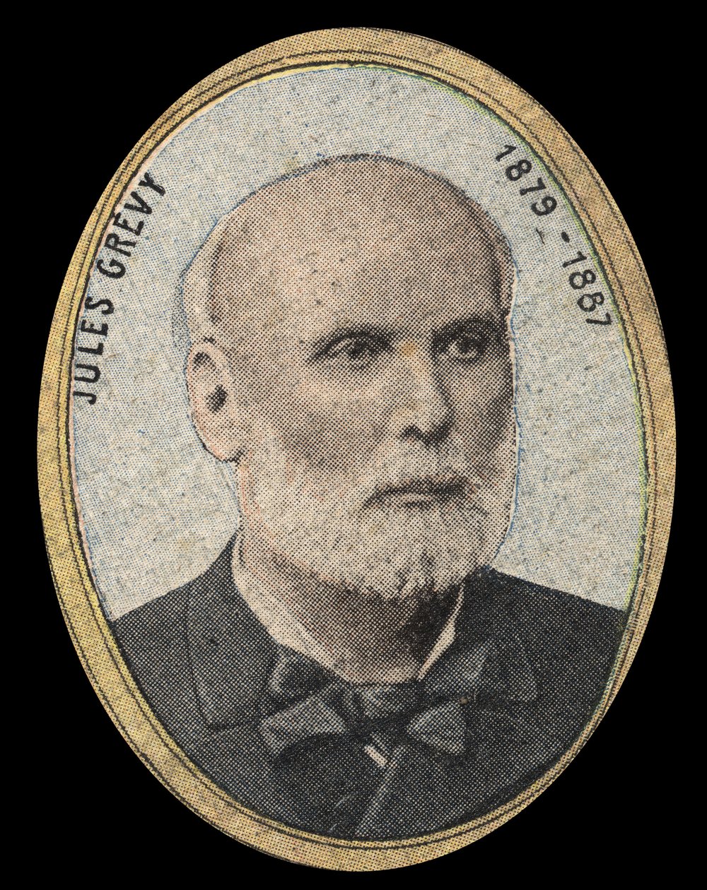 Portræt af Jules Grevy (1807-1891) republikkens præsident. af French School